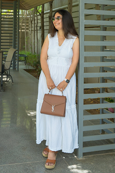 Willow White Long Dress