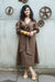 Mocha Bloom Dress