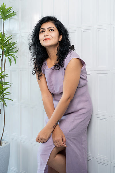 Lavender Grace Long Dress