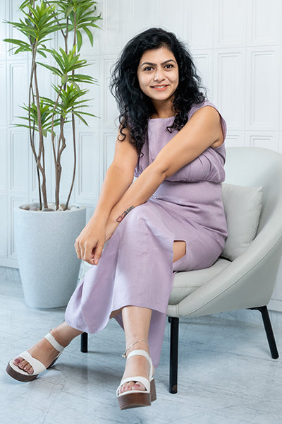 Lavender Grace Long Dress