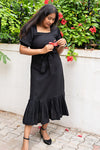 Black Whisper Long Dress