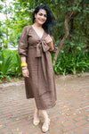 Mocha Bloom Dress
